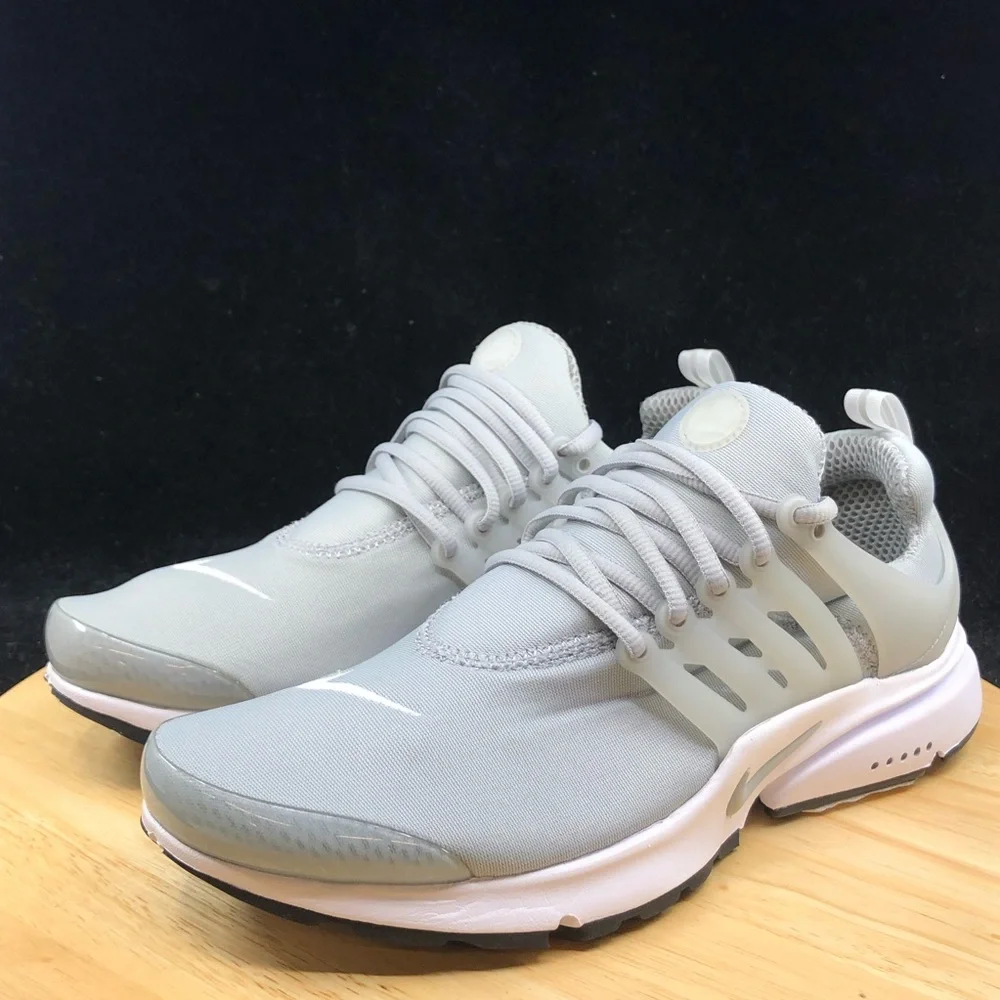 Nike Air Presto Light Smoke Grey White Black CT3550-002 Mens Size - Picture 2 of 9